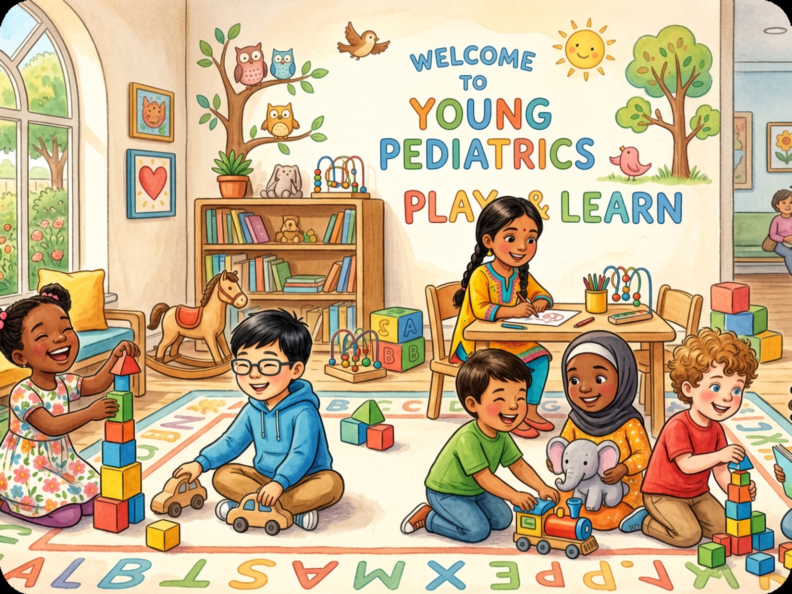 Kids playing