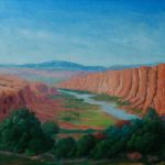 A Flowing Creek by Karen Wolfram