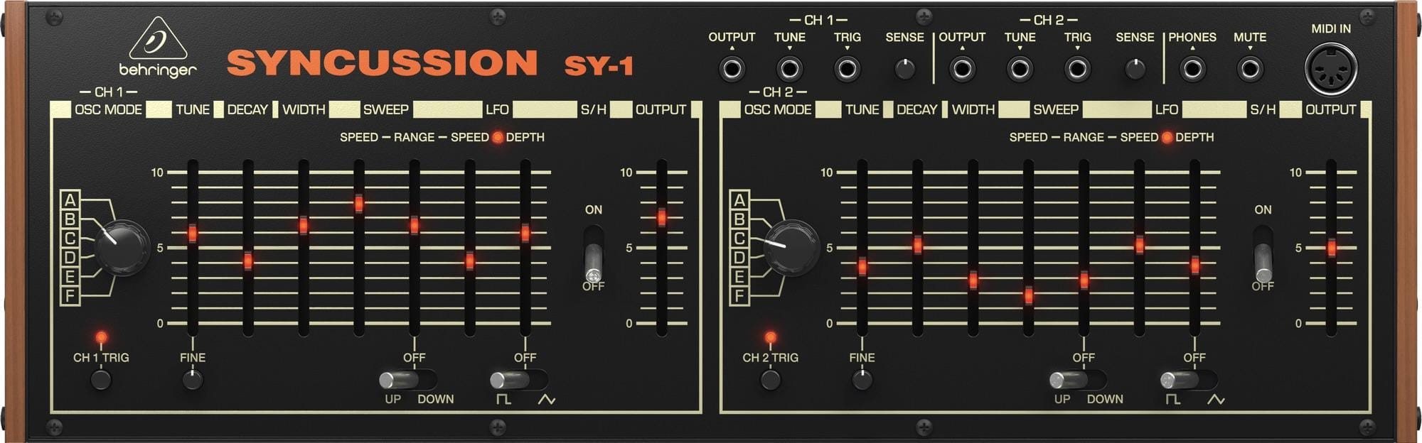 Behringer – Syncussion Analog Drum Synthesizer – Notes