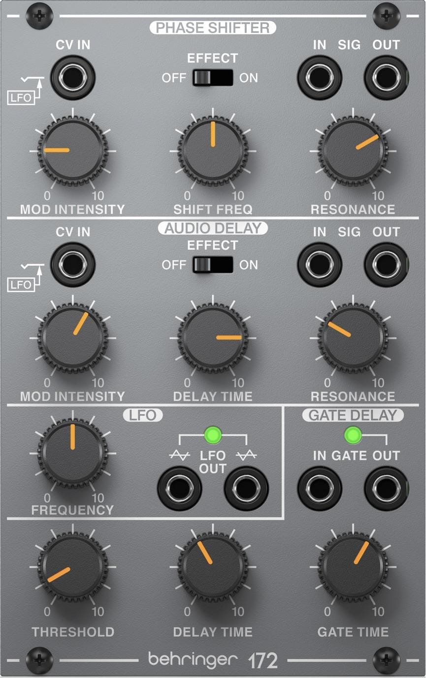 Behringer – 172-Phase Shifter, Delay, LFO – Notes