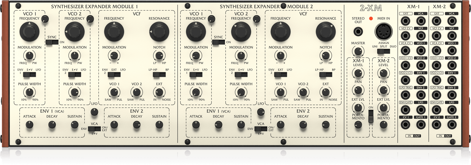 Behringer – 2-XM Analog Synthesizer – Notes